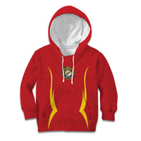 2026 Rugby Nations Series Custom Romania Kid Hoodie Stejarii Oaks Carpathian Pattern