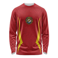 2026 Rugby Nations Series Custom Romania Long Sleeve Shirt Stejarii Oaks Carpathian Pattern