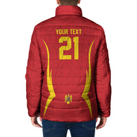 2026 Rugby Nations Series Custom Romania Padded Jacket Stejarii Oaks Carpathian Pattern