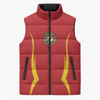 2026 Rugby Nations Series Custom Romania Sleeveless Puffer Jacket Stejarii Oaks Carpathian Pattern