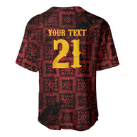 2026 Rugby Nations Series Custom Spain Baseball Jersey Los Leones Iberian XV Heritage