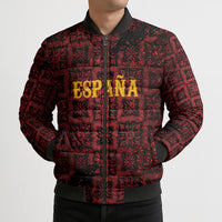 2026 Rugby Nations Series Custom Spain Bomber Puffer Jacket Los Leones Iberian XV Heritage