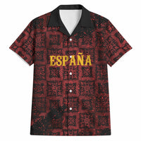 2026 Rugby Nations Series Custom Spain Hawaiian Shirt Los Leones Iberian XV Heritage