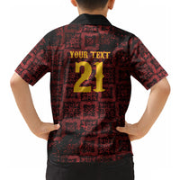 2026 Rugby Nations Series Custom Spain Hawaiian Shirt Los Leones Iberian XV Heritage