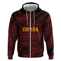 2026 Rugby Nations Series Custom Spain Hoodie Los Leones Iberian XV Heritage