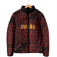 2026 Rugby Nations Series Custom Spain Padded Jacket Los Leones Iberian XV Heritage