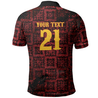 2026 Rugby Nations Series Custom Spain Polo Shirt Los Leones Iberian XV Heritage