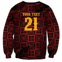 2026 Rugby Nations Series Custom Spain Sweatshirt Los Leones Iberian XV Heritage
