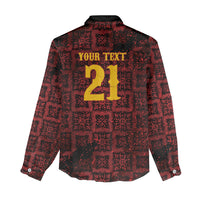 2026 Rugby Nations Series Custom Spain Women Casual Shirt Los Leones Iberian XV Heritage