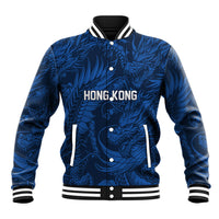 2026 Rugby Nations Series Custom Hong Kong Baseball Jacket Dragon Of The East Style