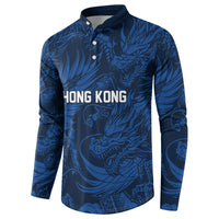 2026 Rugby Nations Series Custom Hong Kong Button Sweatshirt Dragon Of The East Style