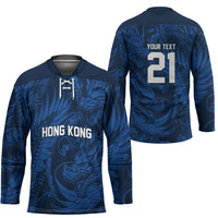 2026 Rugby Nations Series Custom Hong Kong Hockey Jersey Dragon Of The East Style
