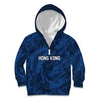 2026 Rugby Nations Series Custom Hong Kong Kid Hoodie Dragon Of The East Style