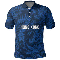 2026 Rugby Nations Series Custom Hong Kong Polo Shirt Dragon Of The East Style
