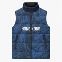 2026 Rugby Nations Series Custom Hong Kong Sleeveless Puffer Jacket Dragon Of The East Style