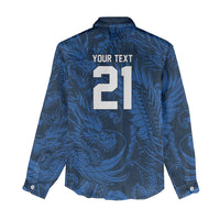 2026 Rugby Nations Series Custom Hong Kong Women Casual Shirt Dragon Of The East Style