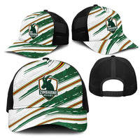 2026 Rugby Nations Series Zimbabwe Mesh Trucker Cap Great Sables Zimbabwe
