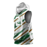 2026 Rugby Nations Series Custom Zimbabwe Sleeveless Hoodie Great Sables Zimbabwe