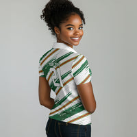 2026 Rugby Nations Series Custom Zimbabwe Women Polo Shirt Great Sables Zimbabwe