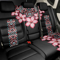 Africa Adenium Multiflorum Flowers Back Car Seat Cover Mix Native Tribal Pattern LT9 - Wonder Print Shop
