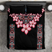 Africa Adenium Multiflorum Flowers Bedding Set Mix Native Tribal Pattern LT9 - Wonder Print Shop