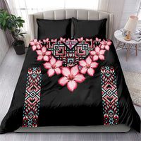 Africa Adenium Multiflorum Flowers Bedding Set Mix Native Tribal Pattern LT9 - Wonder Print Shop