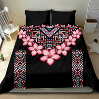Africa Adenium Multiflorum Flowers Bedding Set Mix Native Tribal Pattern LT9 - Wonder Print Shop