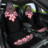 Africa Adenium Multiflorum Flowers Car Seat Cover Mix Native Tribal Pattern LT9 - Wonder Print Shop