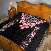 Africa Adenium Multiflorum Flowers Quilt Mix Native Tribal Pattern - Wonder Print Shop