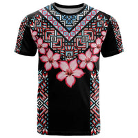Africa Adenium Multiflorum Flowers T Shirt Mix Native Tribal Pattern - Wonder Print Shop