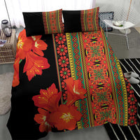 Africa Beauty Clivia Miniata Flowers Bedding Set LT9 - Wonder Print Shop