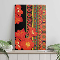 Africa Beauty Clivia Miniata Flowers Canvas Wall Art LT9 - Wonder Print Shop