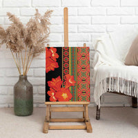 Africa Beauty Clivia Miniata Flowers Canvas Wall Art LT9 - Wonder Print Shop