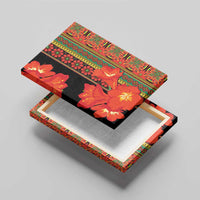 Africa Beauty Clivia Miniata Flowers Canvas Wall Art LT9 - Wonder Print Shop