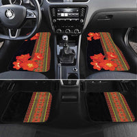 Africa Beauty Clivia Miniata Flowers Car Mats LT9 - Wonder Print Shop