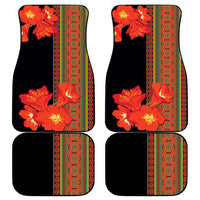Africa Beauty Clivia Miniata Flowers Car Mats LT9 - Wonder Print Shop