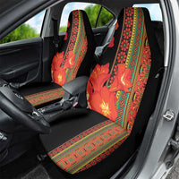 Africa Beauty Clivia Miniata Flowers Car Seat Cover LT9 - Wonder Print Shop
