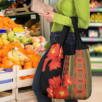 Africa Beauty Clivia Miniata Flowers Grocery Bag