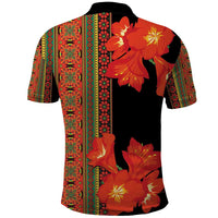 Africa Beauty Clivia Miniata Flowers Polo Shirt - Wonder Print Shop
