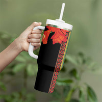 Africa Beauty Clivia Miniata Flowers Tumbler With Handle - Wonder Print Shop