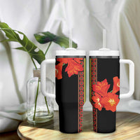 Africa Beauty Clivia Miniata Flowers Tumbler With Handle - Wonder Print Shop