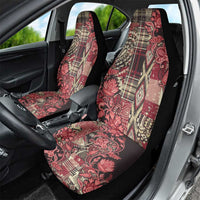 Africa Floral mix Maasai Shuka Car Seat Cover Red Moitf LT9 - Wonder Print Shop