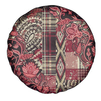 Africa Floral mix Maasai Shuka Spare Tire Cover Red Moitf - Wonder Print Shop