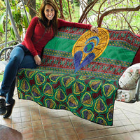 African Pattern Traditional Kanga Style Quilt - Wonder Print Shop