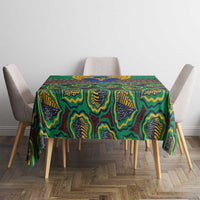 African Pattern Traditional Kanga Style Tablecloth - Wonder Print Shop