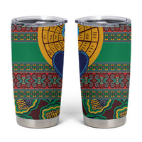 African Pattern Traditional Kanga Style Tumbler Cup - Wonder Print Shop