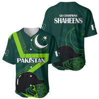 Pakistan Cricket Helmet Baseball Jersey Proud Shaheen Falcon Star and Crescent LT9 - Wonder Print Shop