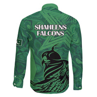 Pakistan Cricket Family Matching Long Sleeve Bodycon Dress and Hawaiian Shirt Go Falcon World Cup 2023 Sporty Style LT9 - Wonder Print Shop