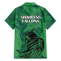 Pakistan Cricket Family Matching Short Sleeve Bodycon Dress and Hawaiian Shirt Go Falcon World Cup 2023 Sporty Style - Wonder Print Shop