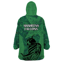 Pakistan Cricket Wearable Blanket Hoodie Go Falcon World Cup 2023 Sporty Style - Wonder Print Shop